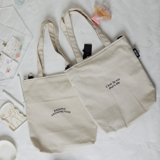 Ivory College Tote Bag