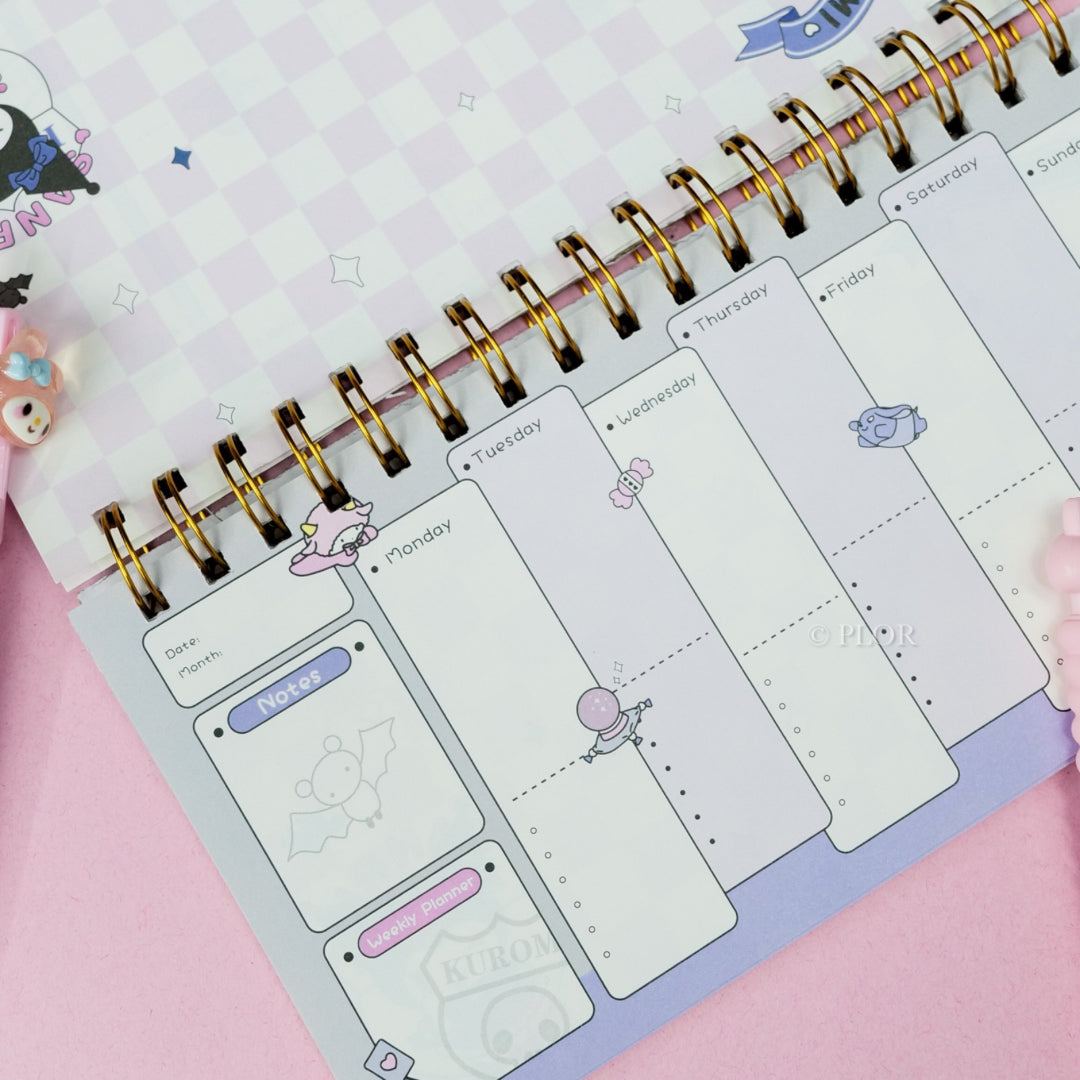 Cute Kuromi Planners