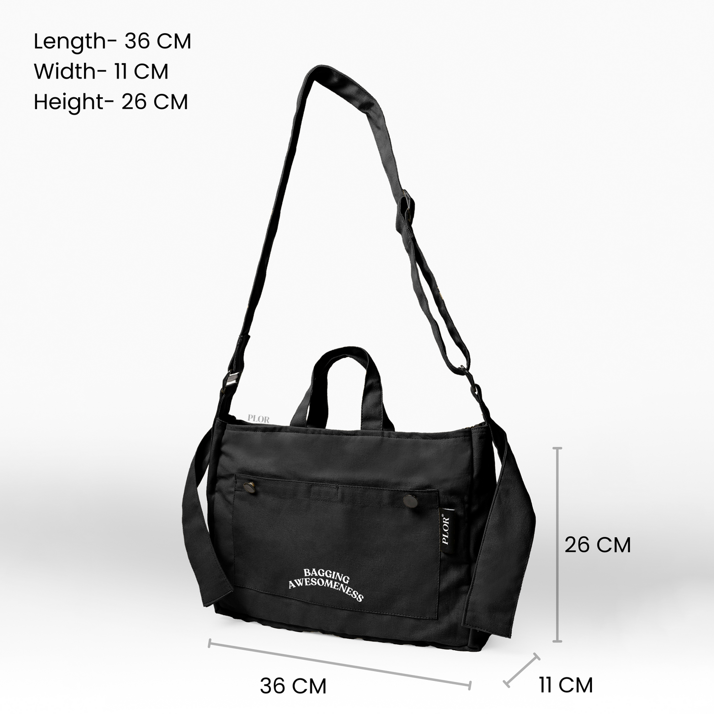 Black Urban Hauler Bag (Pre-Book)