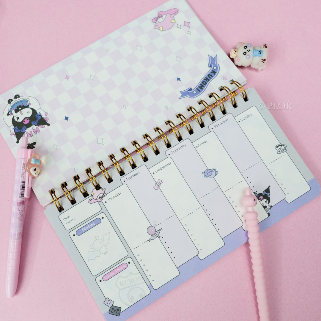 Cute Kuromi Planners