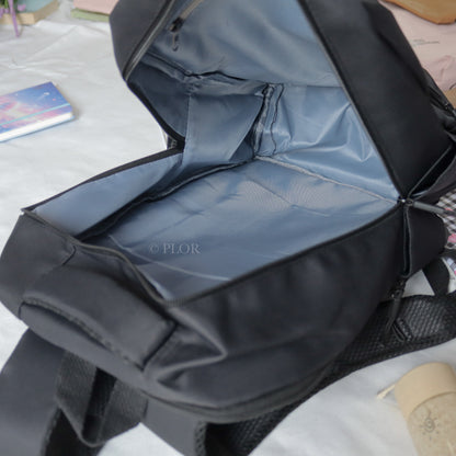 Backpack Laptop Bag - BLACK