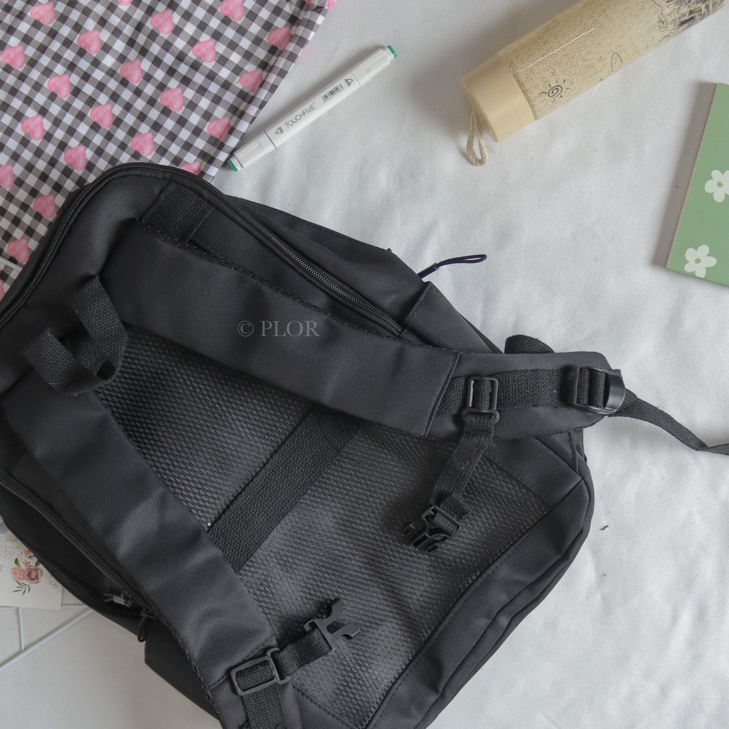 Backpack Laptop Bag - BLACK