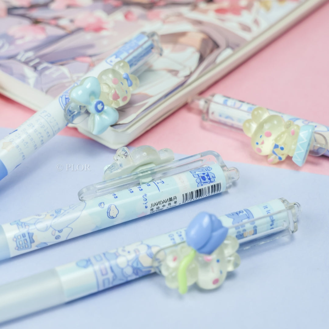 Cute Bunny Gel Pen (1 pc)