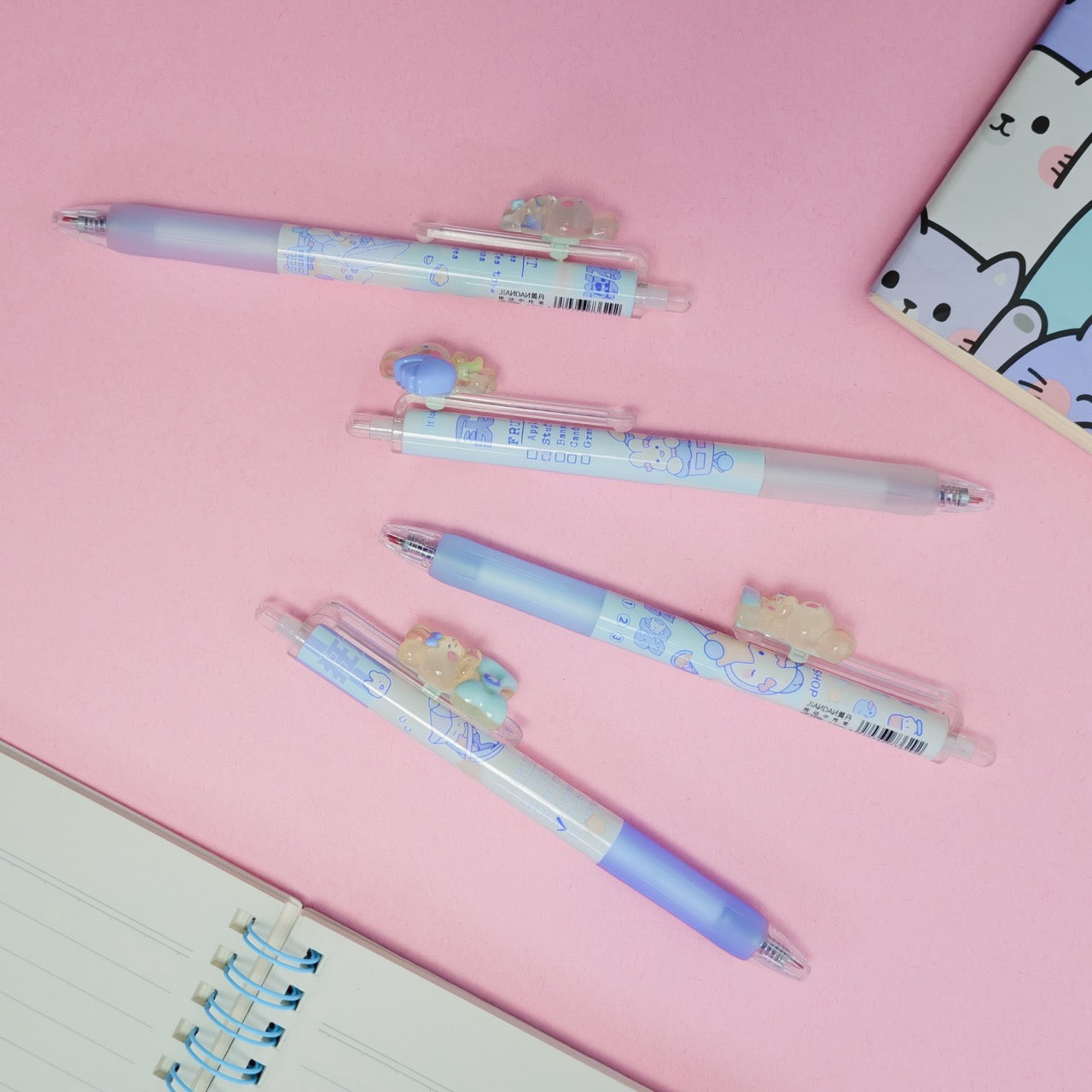 Cute-Kawai-pens, Kawai-pen-shop, cute-stationery-items