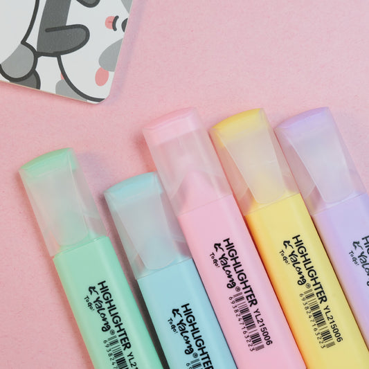 Pastel Highlighters (set of 6)