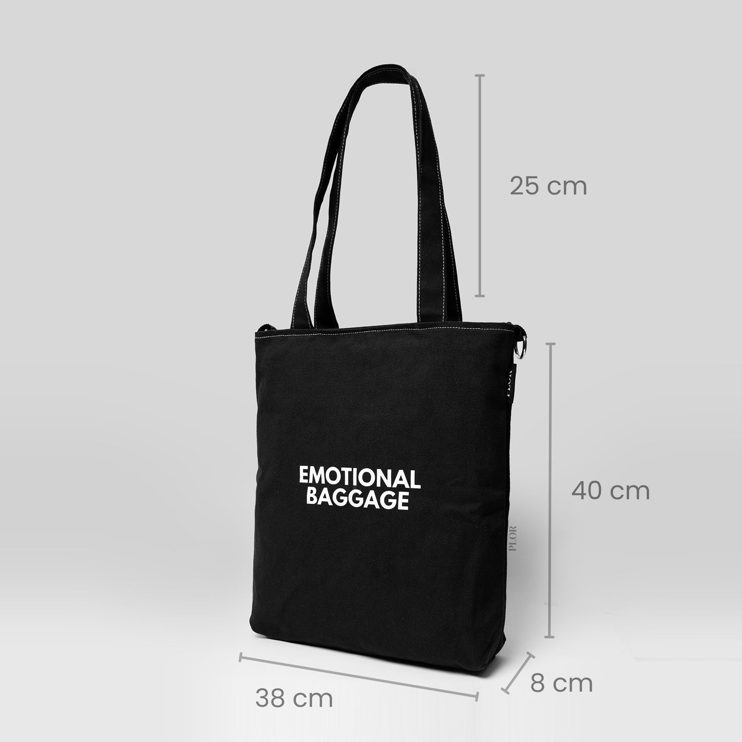 Black College Tote Bag